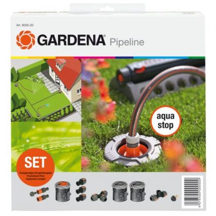 Для шланга 25мм -Комплект садового водопровода базовый GARDENA 08255-20.000.00  фото